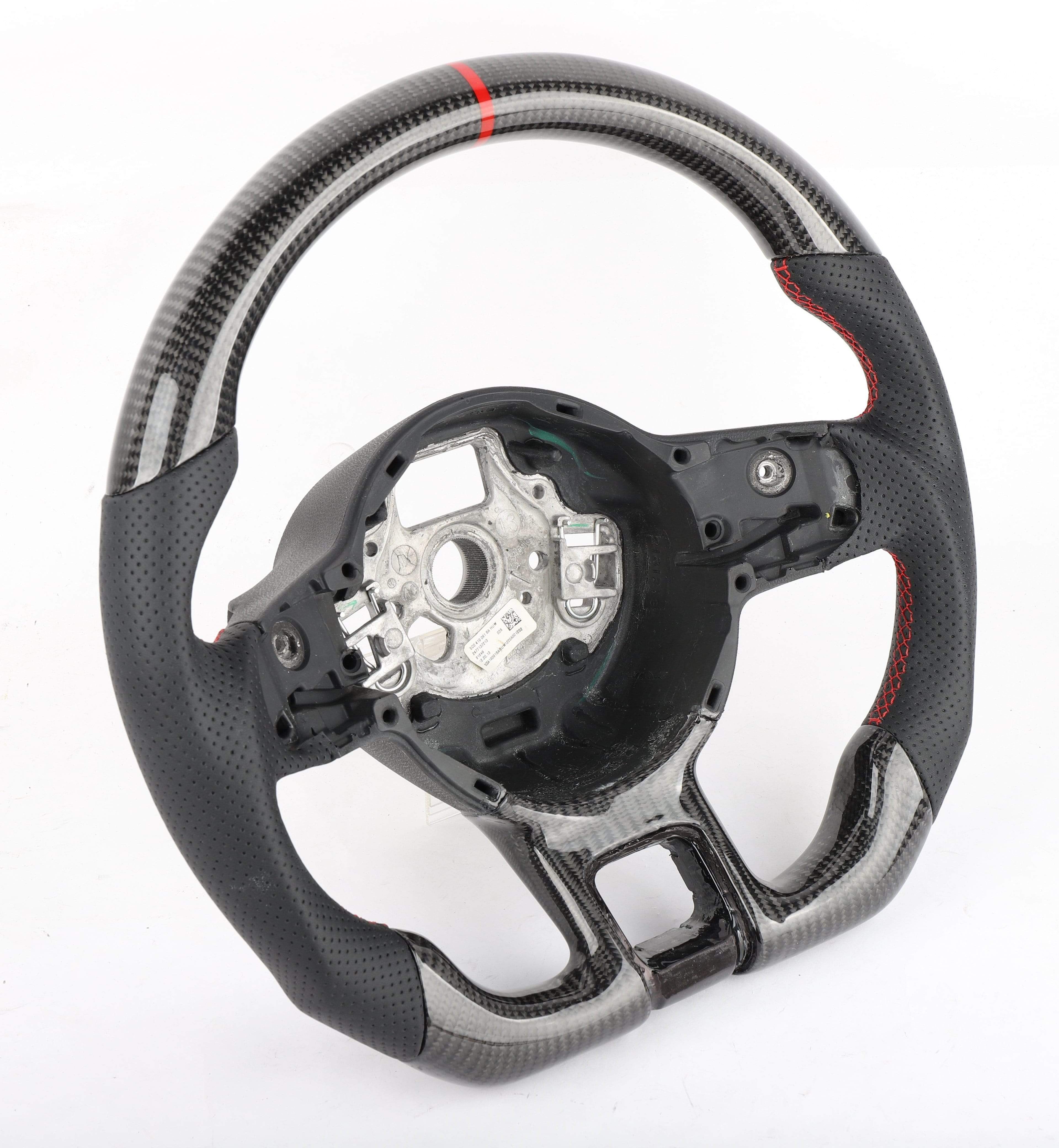 2010-2014 Volkswagen Golf GTI MK6 Custom Carbon Fiber Steering Wheel, reference RCC-VOLKSWAGEN-07