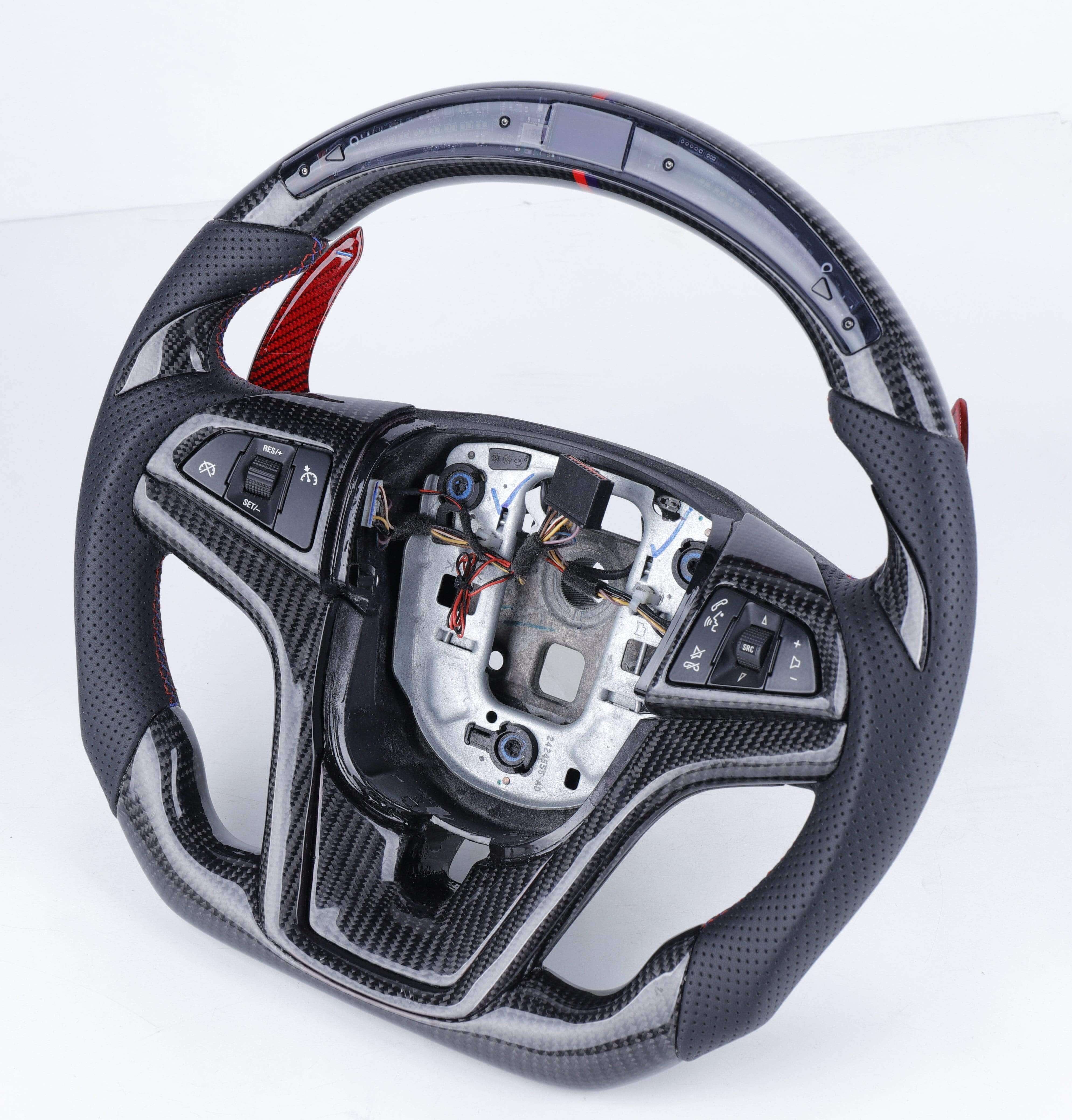 Chevrolet Camaro (2012-2015) Custom Carbon Fiber Steering Wheel, reference RCC-CHEVROLET-01