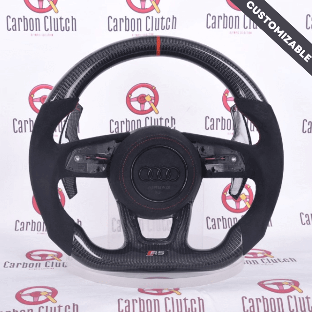 2016+ Audi A3/4/5 S/RS Custom Carbon Fiber Steering Wheel, reference RCC-AUDI-02
