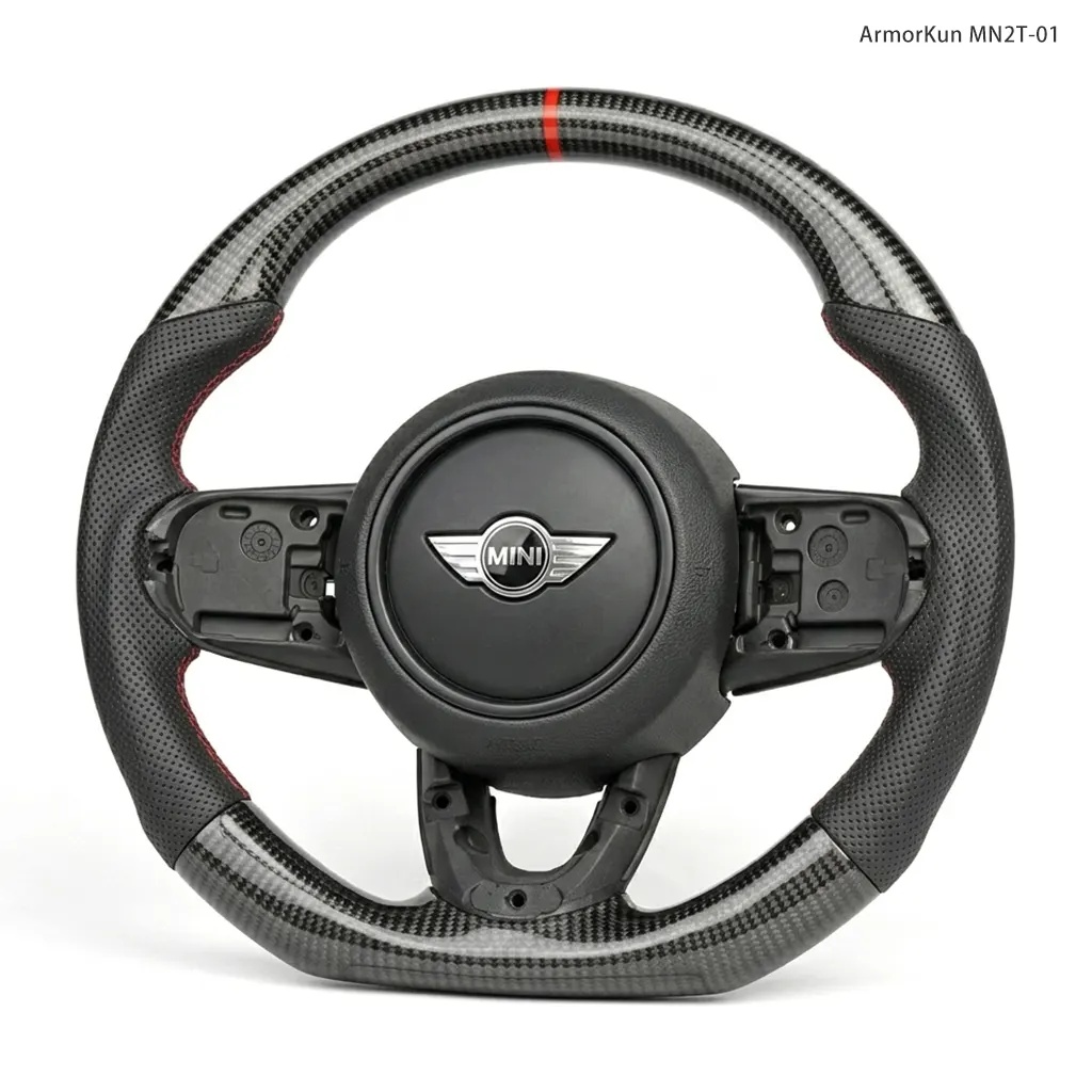 Custom MINI Steering Wheel for MINI Cooper – Carbon Fiber, reference AK-WEB-3275