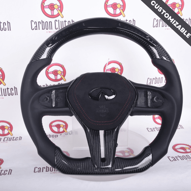2016+ Infiniti Q50/60 Custom Carbon Fiber Steering Wheel, reference RCC-INFINITI-01