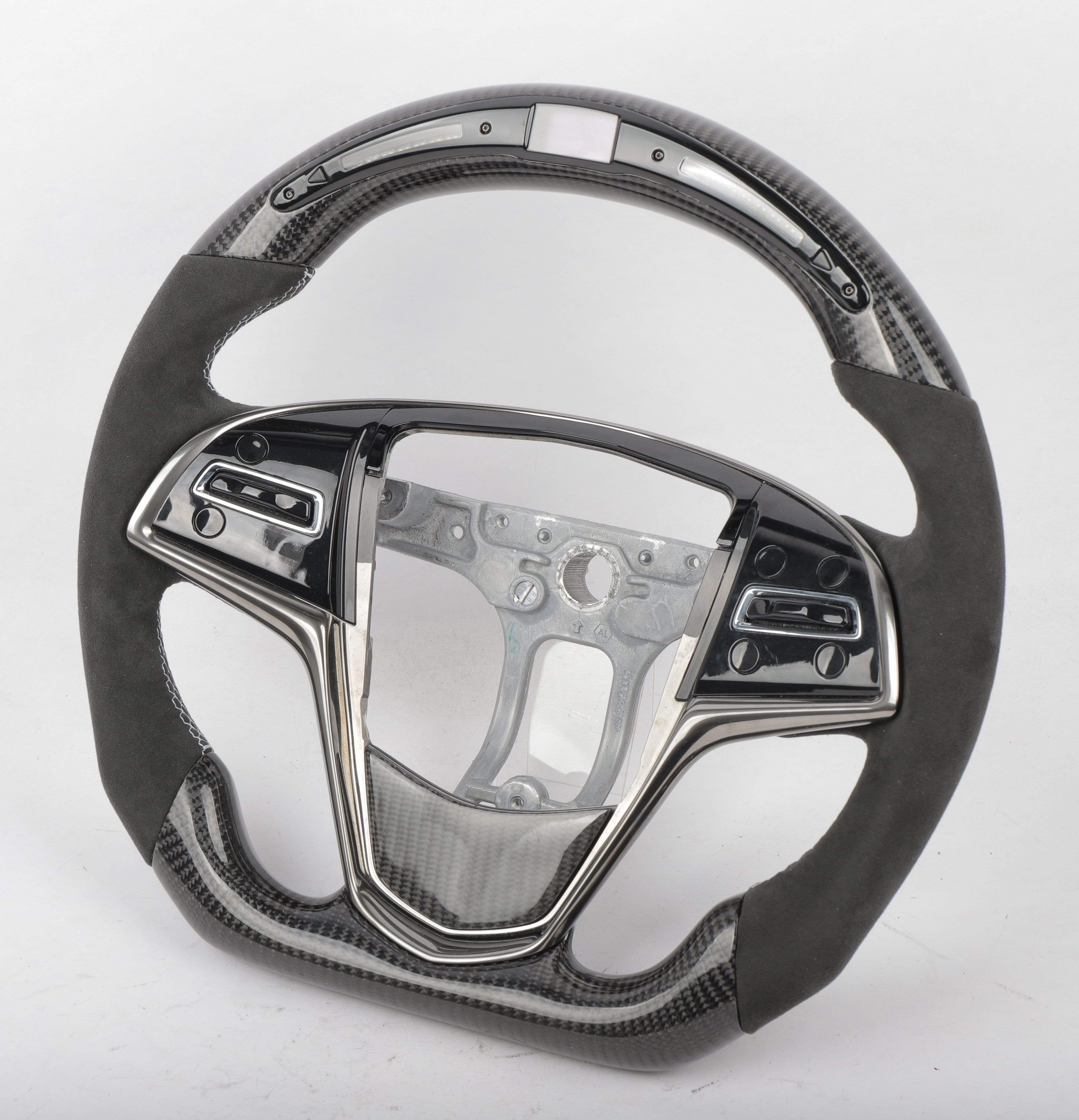 2016-2019 Cadillac ATS-V / CTS-V Custom Carbon Fiber Steering Wheel, reference RCC-CADILLAC-03