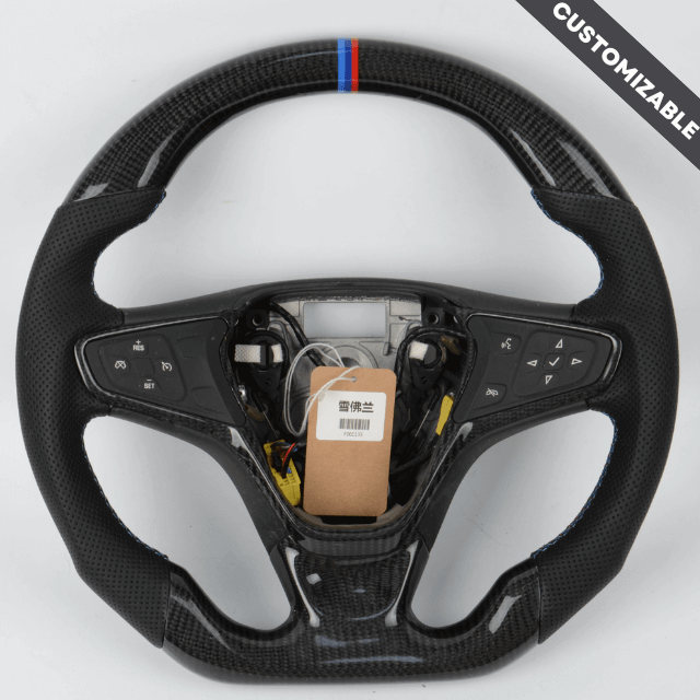 2016-2019 Chevy Cruze Custom Carbon Fiber Steering Wheel, reference RCC-CHEVROLET-07