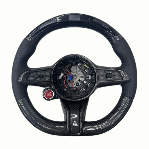2022+ Alfa Romeo Stelvio/Giulia Custom Carbon Fiber Steering Wheel, reference RCC-ALFA-ROMEO-02