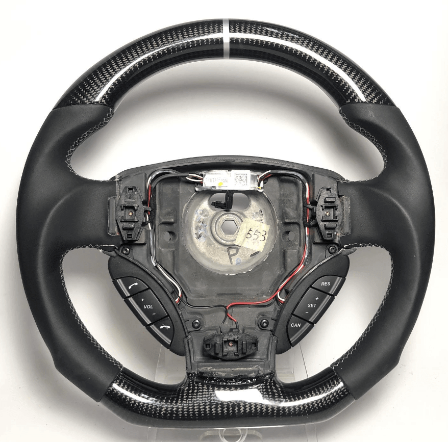 Aston Martin DB9, Vantage, DBS, Rapide Custom Carbon Fiber Steering Wheel, reference RCC-ASTON-MARTIN-03