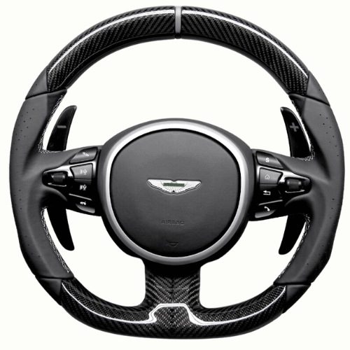 2018+ Aston Martin Vantage, DBX, DB11, DBS, Vanquish Carbon Fiber Steering Wheel, reference RCC-ASTON-MARTIN-02