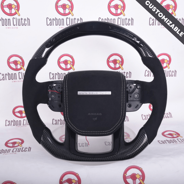 2014-2019 Range Rover, Sport & Velar Custom Carbon Fiber Steering Wheel, reference RCC-LAND-ROVER-03