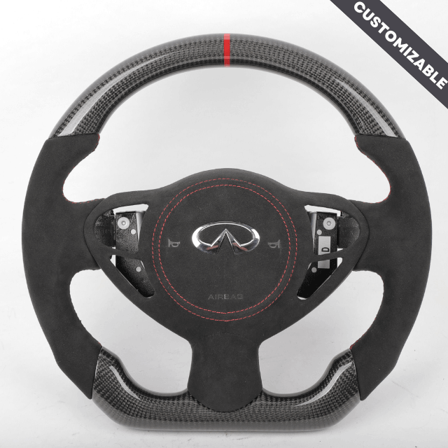 2009-2020 Infiniti FX35, FX37, FX50, QX70 Custom Carbon Fiber Steering Wheel, reference RCC-INFINITI-04