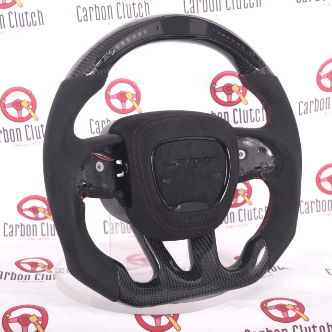 Jeep Grand Cherokee SRT (2014- 2021) Custom Carbon Fiber Steering Wheel, reference RCC-JEEP-01