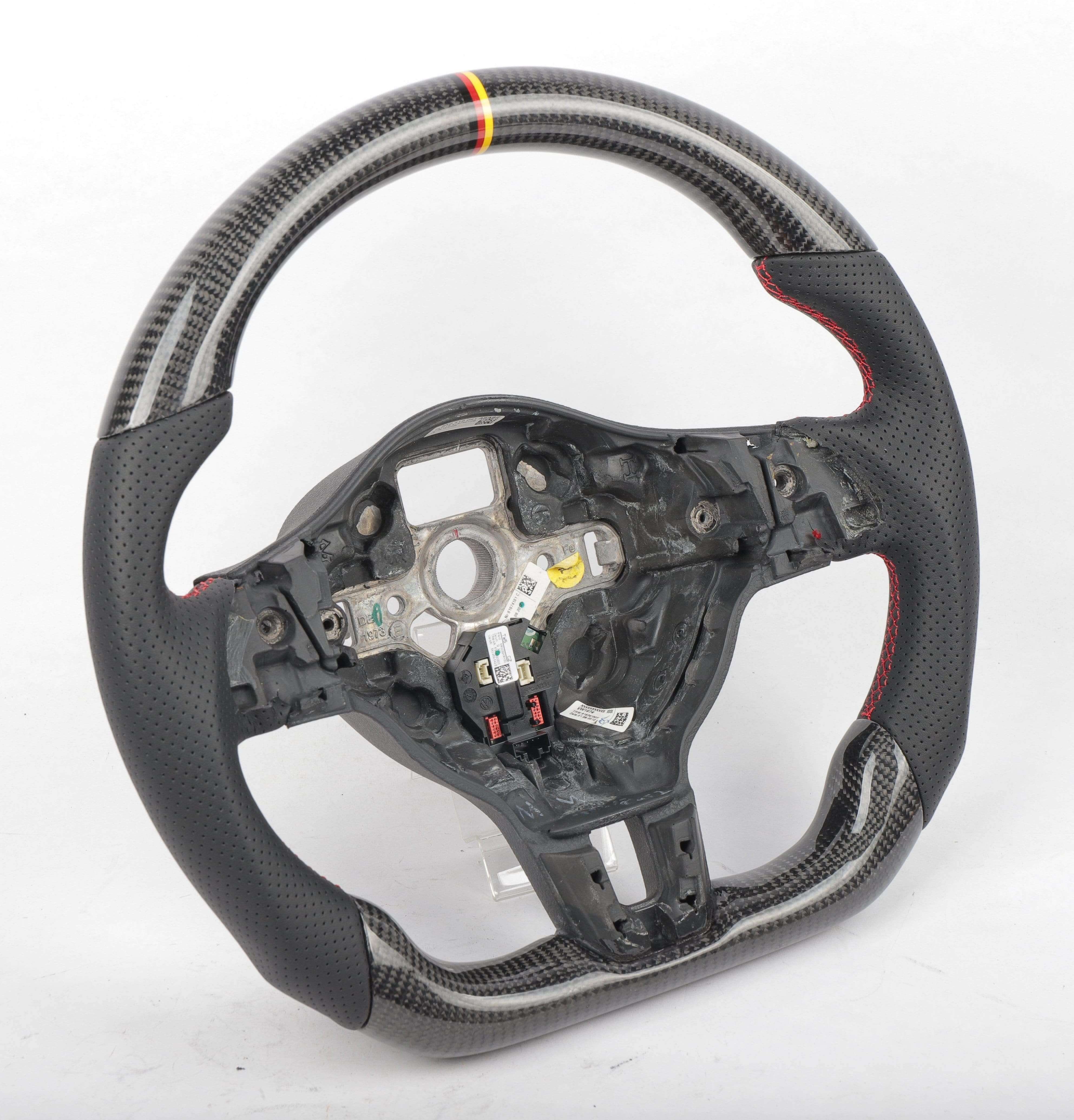 Volkswagen 6th Generation GTI Custom Carbon Fiber Steering Wheel, reference RCC-VOLKSWAGEN-03