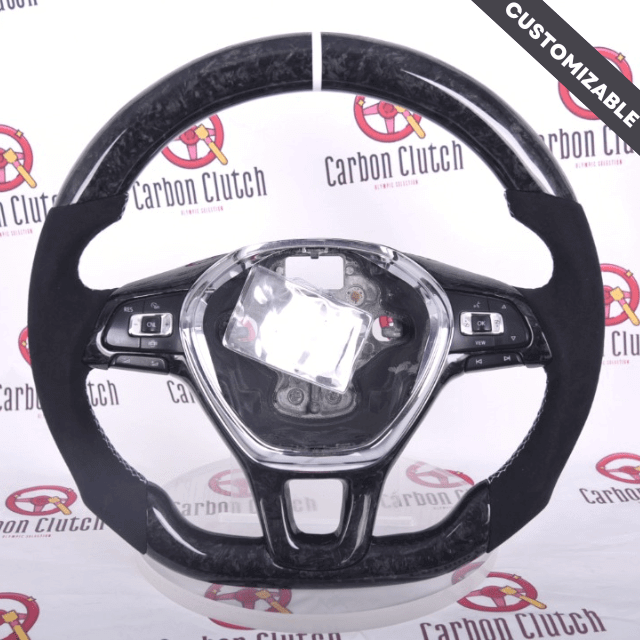 2015-2017 Volkswagen Jetta MK6 Custom Carbon Fiber Steering Wheel, reference RCC-VOLKSWAGEN-05