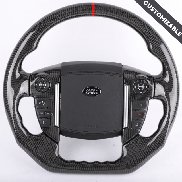 2010-2013 Land Rover Range Rover Custom Carbon Fiber Steering Wheel, reference RCC-LAND-ROVER-04
