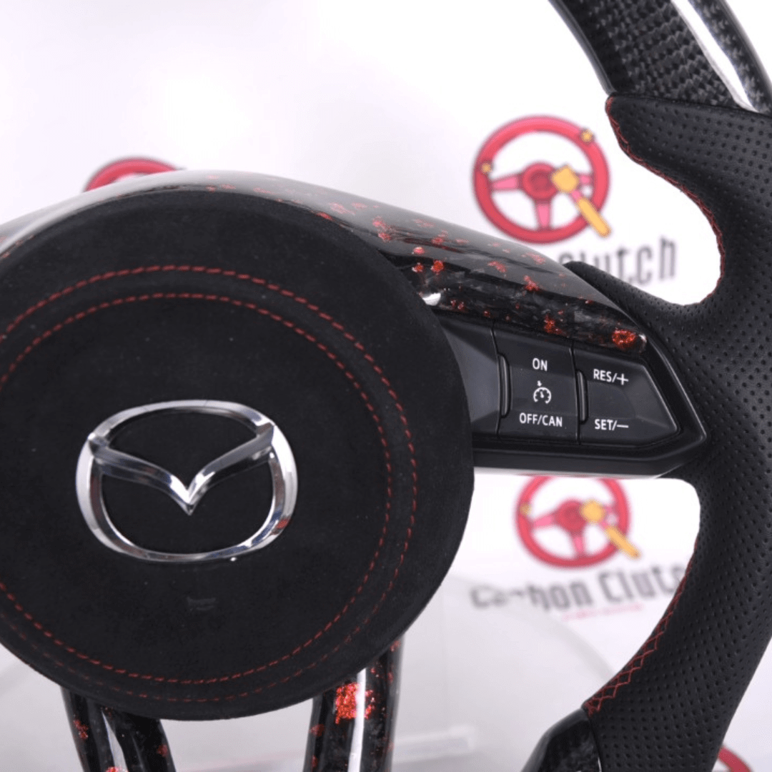 2016-2024 Mazda 6 Custom Carbon Fiber Steering Wheel, reference RCC-MAZDA-02