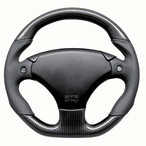 Aston Martin DB7 Vantage Volante Custom Carbon Fiber Steering Wheel, reference RCC-ASTON-MARTIN-01