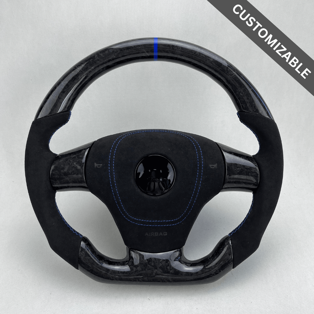 2005-2013 Chevrolet Corvette C6 Custom Carbon Fiber Steering Wheel, reference RCC-CHEVROLET-09