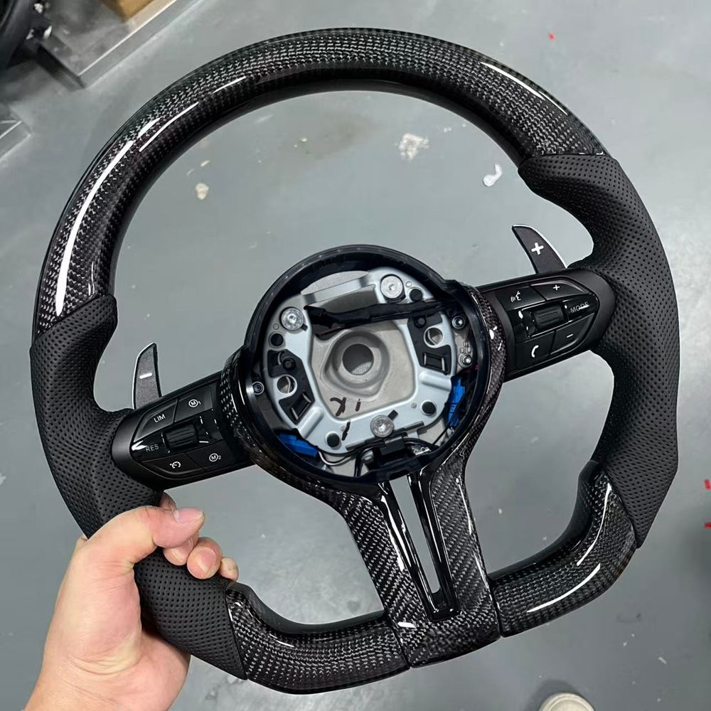 BMW M Sport Carbon Steering Wheel — 370 mm