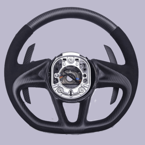 McLaren 720S, Senna, GT, Speedtail, Elva Custom Carbon Fiber Steering Wheel, reference RCC-MCLAREN-01