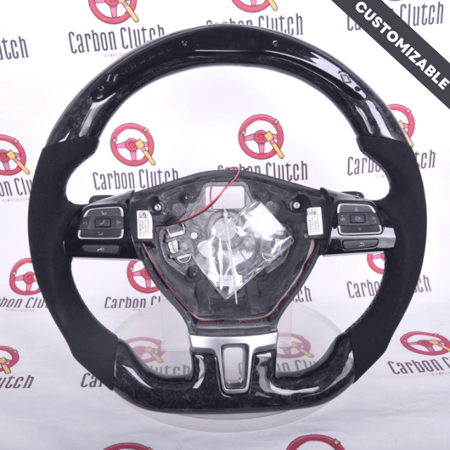 2010-2014 Volkswagen MK6 GTI Custom Carbon Fiber Steering Wheel, reference RCC-VOLKSWAGEN-06